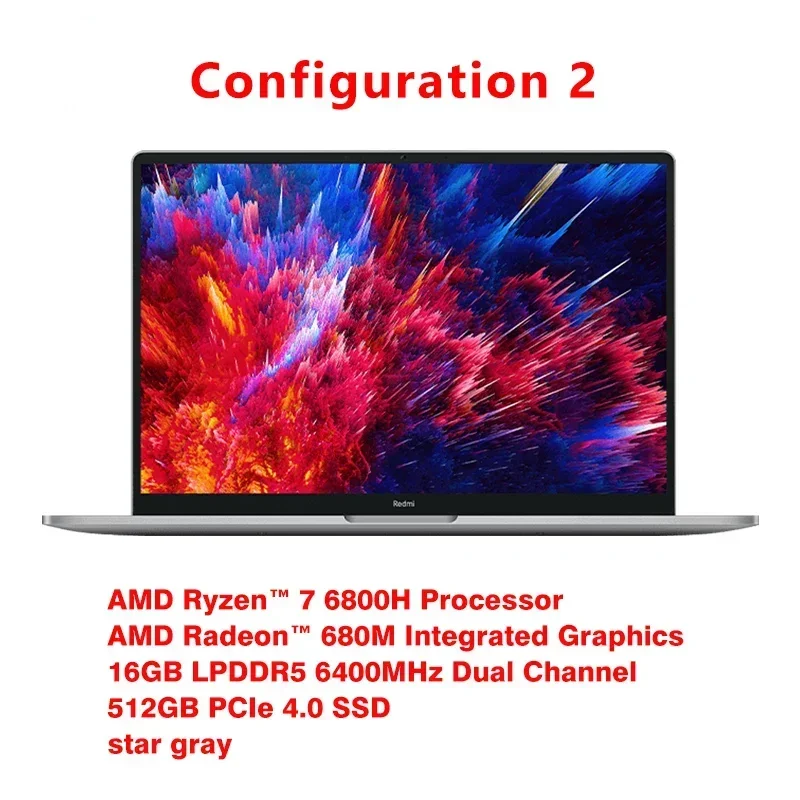 Xiaomi Laptop Redmi Book Pro 15 Ryzen R7-7840HS/R7 6800H 16G RAM