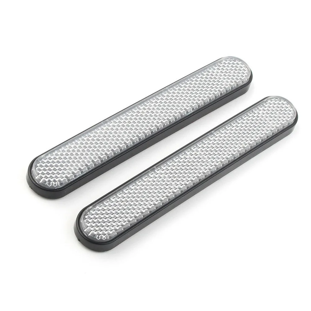 Motorcycle Reflector Sticker Plastic Rear Alram Attention Directly Install Fork Leg Reflector Motorcycle Reflector