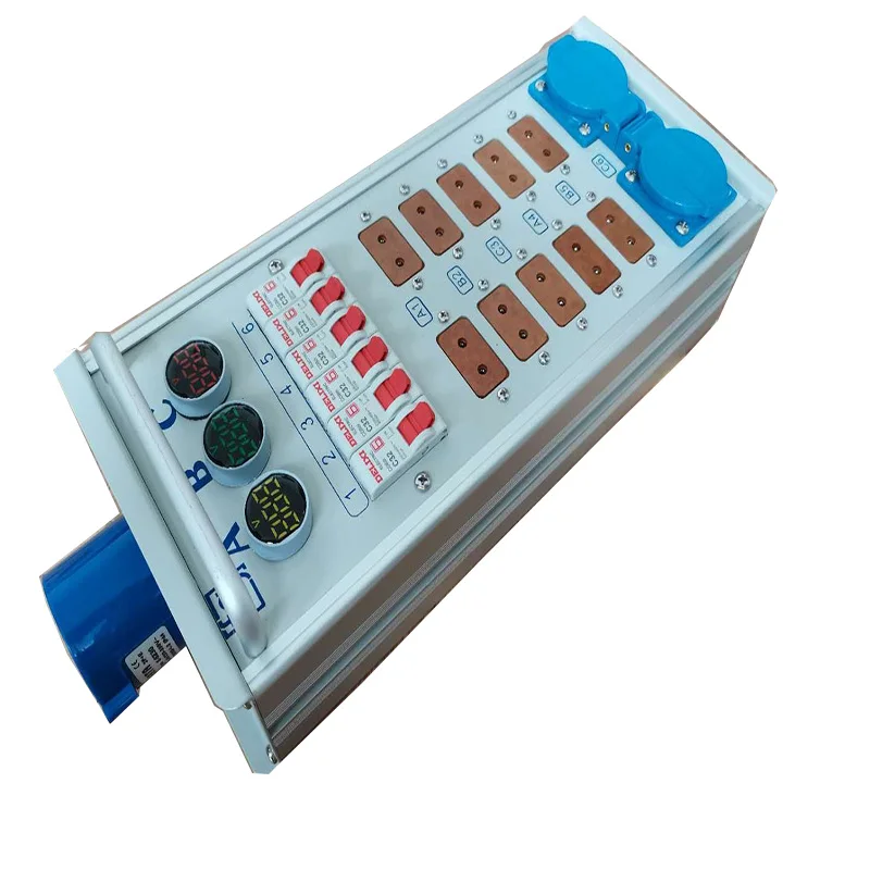 

8-Way Control Box 220V Into The Distribution Box, Stage Lighting and Audio, Large Screen Through Box, Branch Junction Box