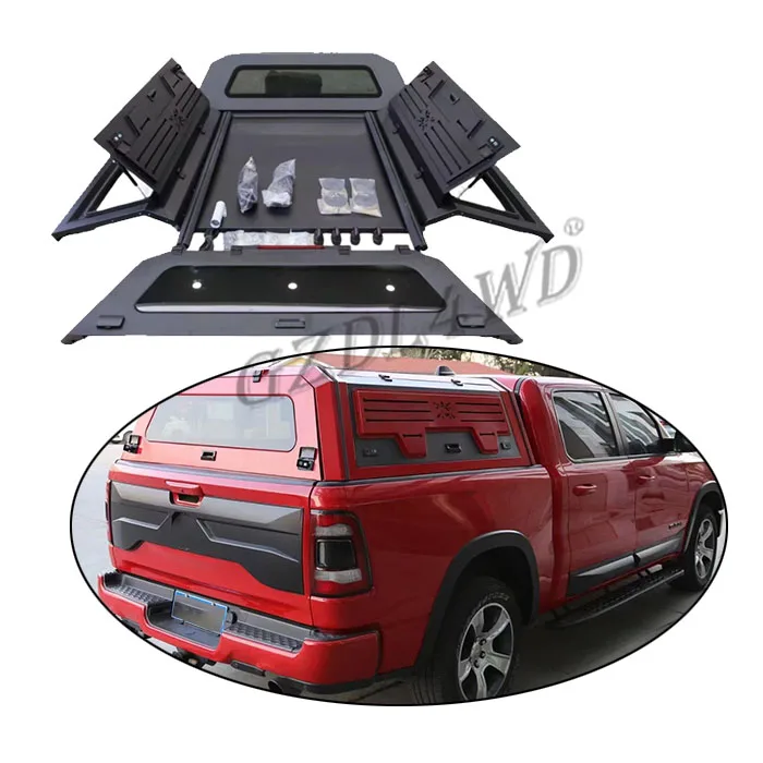 Retractable Aluminum Alloy Truck Canopy Topper Hardtop Camper For Hilux/Ranger Model Ranger With Locking Function