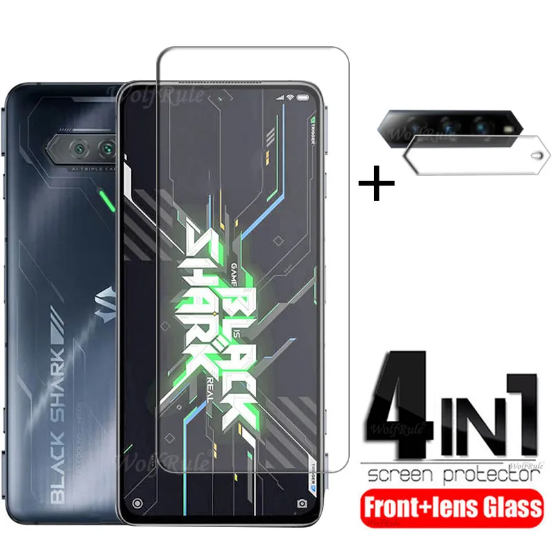 

For Xiaomi Black Shark 4S Pro For Black Shark 4S Pro Tempered Glass HD 9H Screen Protector For Black Shark 4S Pro 4S Lens Glass