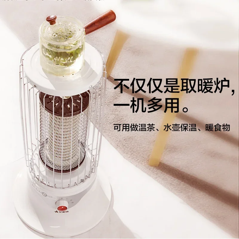 220V Small but Mighty: Birdcage Heater & Small Fireplace - Efficient Heater for Homes