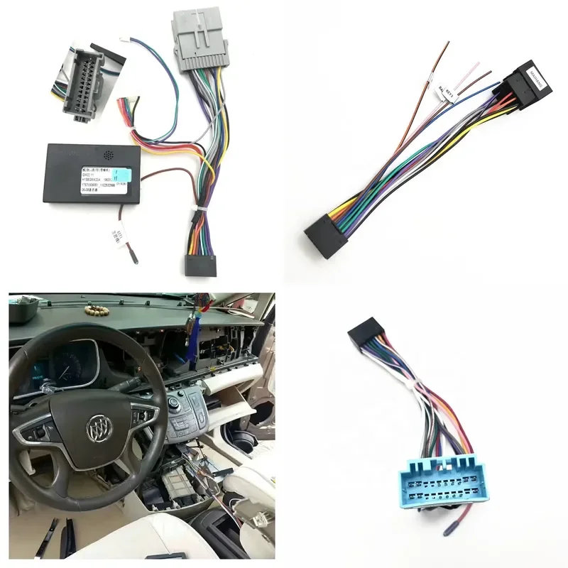 Android Car Stereo Radio Cable Connector Harness New Case