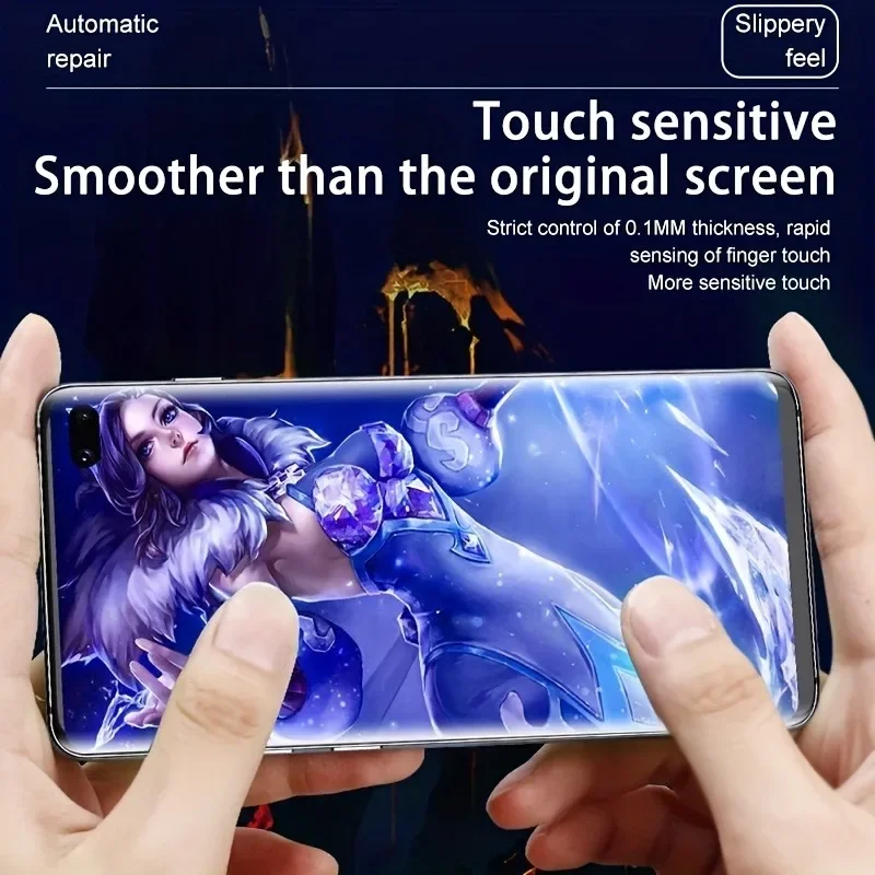 3 قطعة واقي للشاشة هيدروجيل فيلم ل Vivo X200 Pro/X200 Ultra/X200 Promini/X200s/X100 Pro/X100s/X100 Ultra/X90 HD لوسيد فيلم