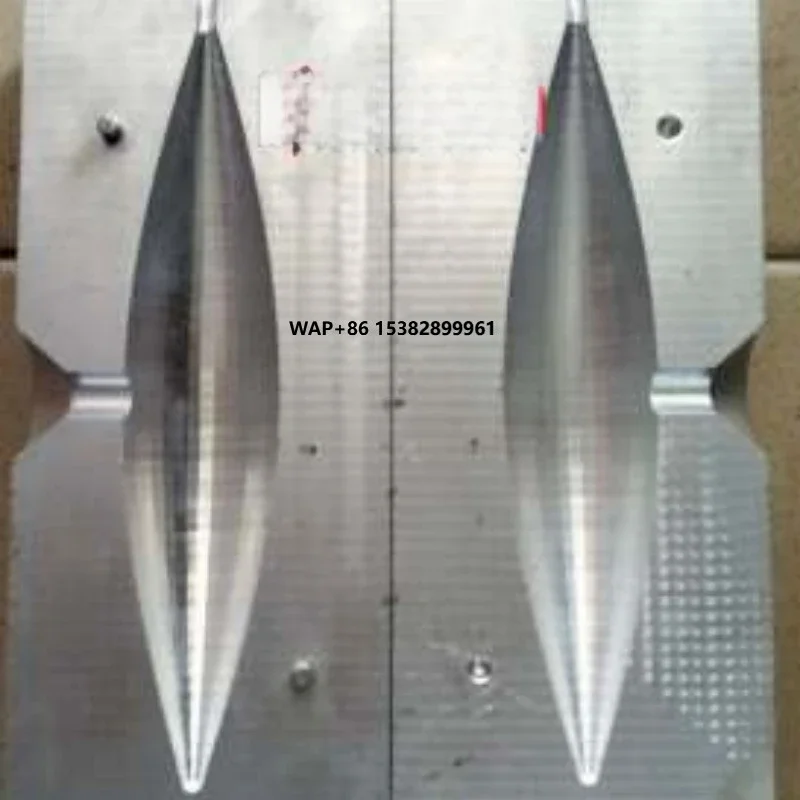 

Saltwater Fish and Sharks Waterproof Metal Fishing Weight Mould Lead Clamp Settling Sheet Mould