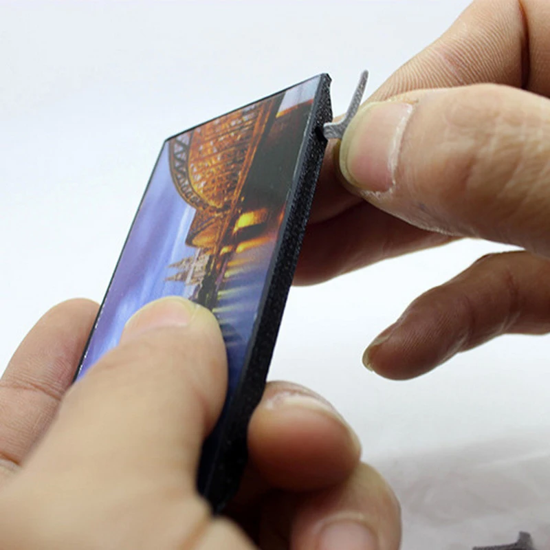 تلفزيون محاكاة بمقياس 1:12 لبيت الدمية مع ديكور قاعدة حامل