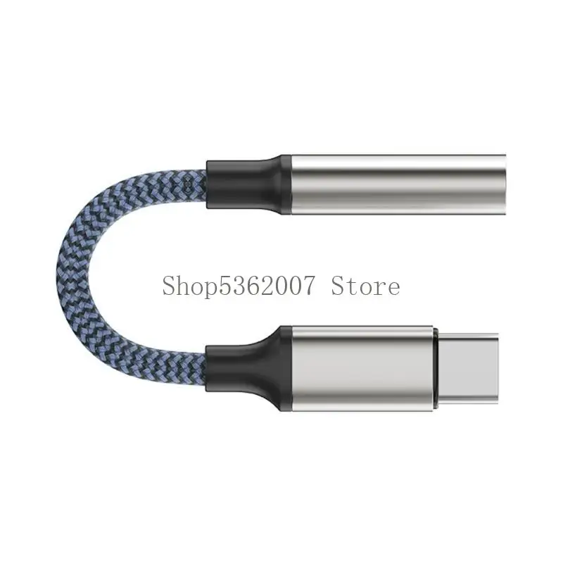 Tipo C 3.5 mm Adaptador Auxs 3.5 Jacks Cable sonido auriculares para Auxs Auxs 3.5 mm 40JB