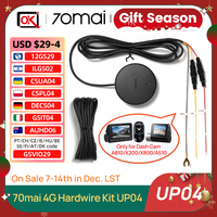 70mai 4G Hardwire Kit UP04 ONLY for T800,X800 Car Dvr A510, 4K A810 and X200 Dash Camera for Live Streaming 4G Parking Monitor