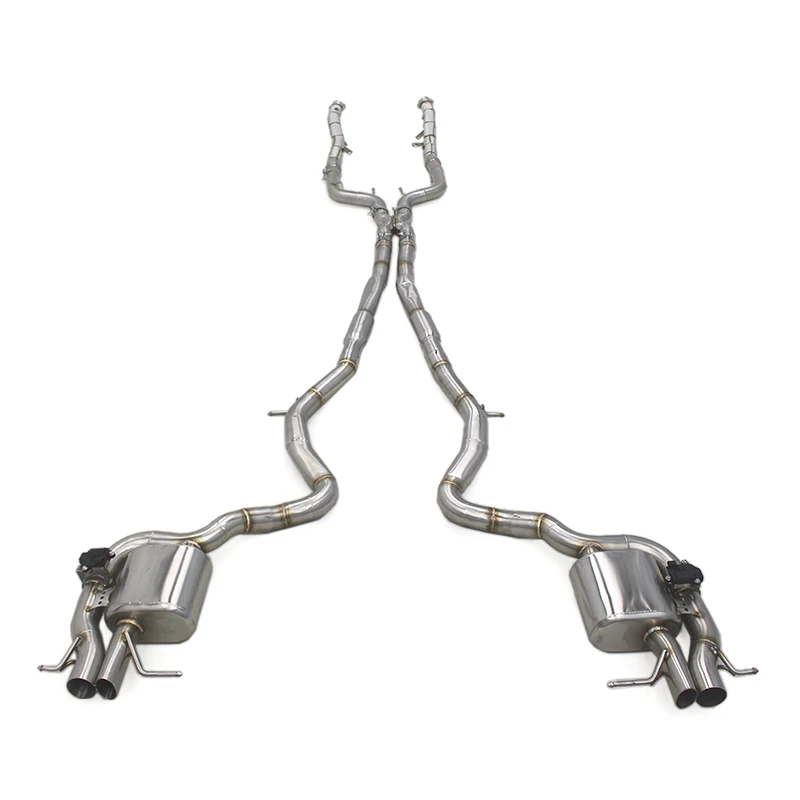 

OBM Exhaust System Downpipe For Mercedes-Benz S500/S550 W222 4.7T/5.5T 2014-2019 Escape Stainless Steel Catback Exhaust Muffler