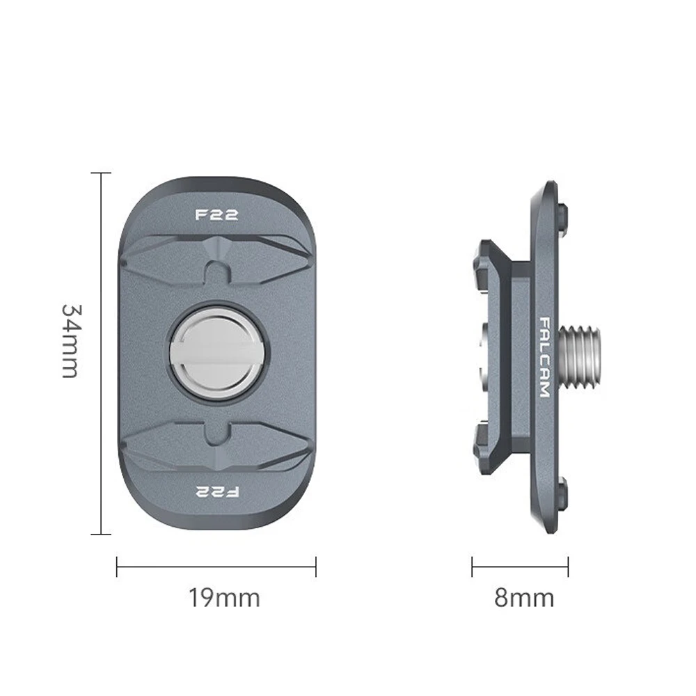 F22 dudukan adaptor Tripod untuk Insta360 X4, dudukan adaptor kamera aksi sepeda motor, aksesori kamera olahraga