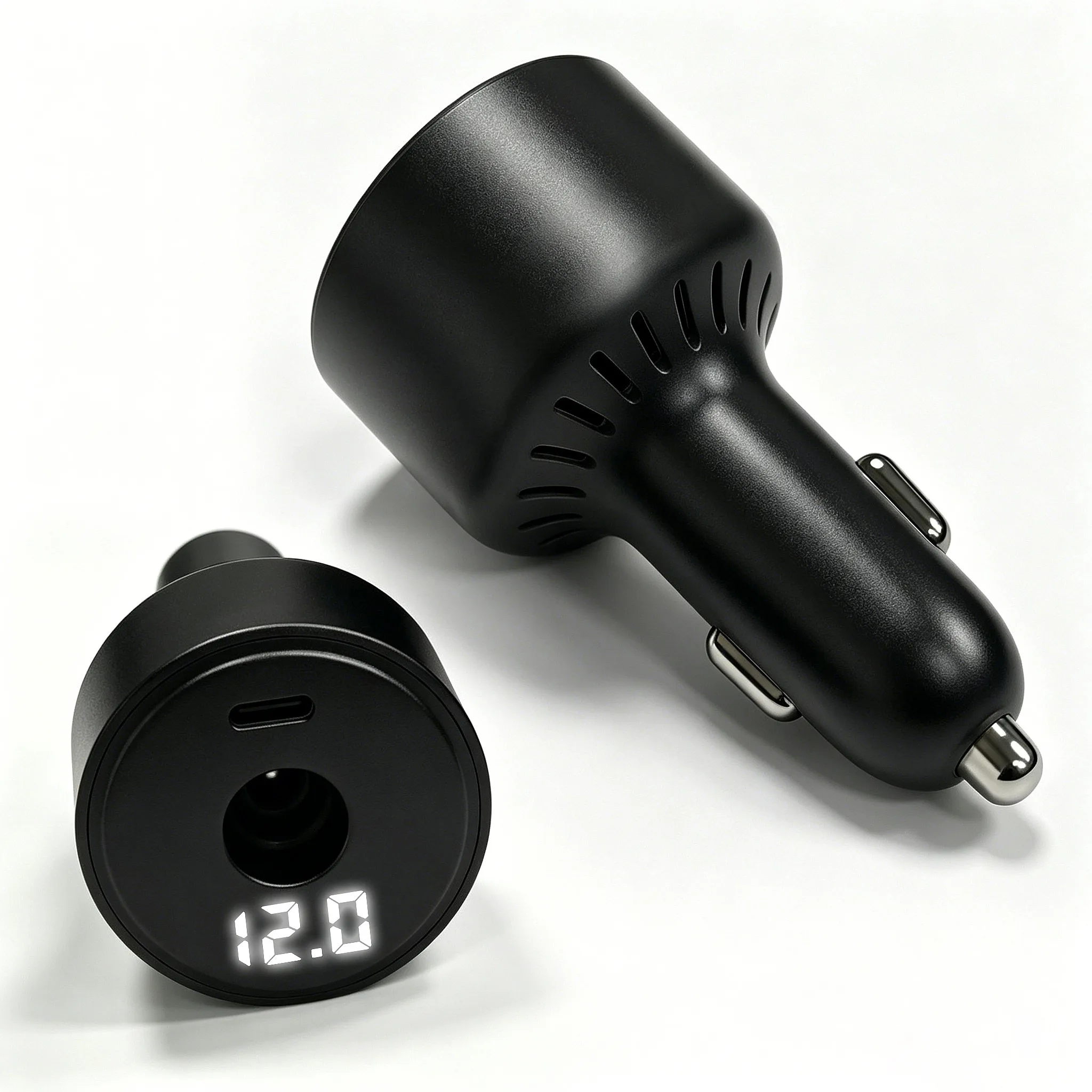 30V 60W DC Car Charger with Voltage Display for Starlink Mini USB-C Power Adapter