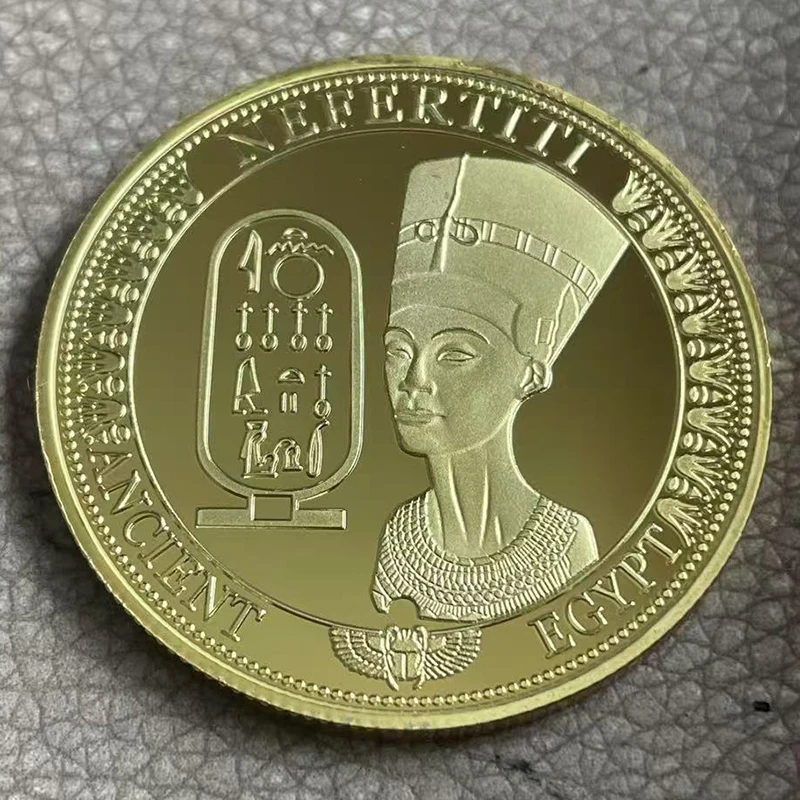 الفرعون المصري القديم عملة تذكارية الكلب رئيس أنوبيس عملة فضية تذكارية عملة الأعمال #4