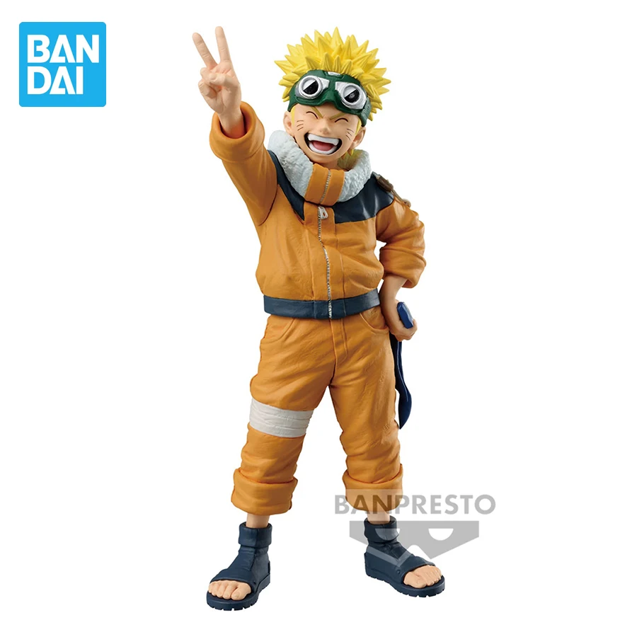 Banpresto Naruto Anime Figurines Colosseum Uzumaki Naruto PVC Action Figures 160mm Figurals Collectible Model Toys