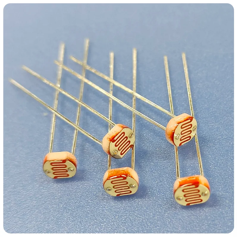 Free Ship 20pcs 5516 5506 Photoresistors GL5537 GL5528 GL5506 GL5516 GL5549 GL5539 5MM Photoresistor 5549 5539 5537 5528