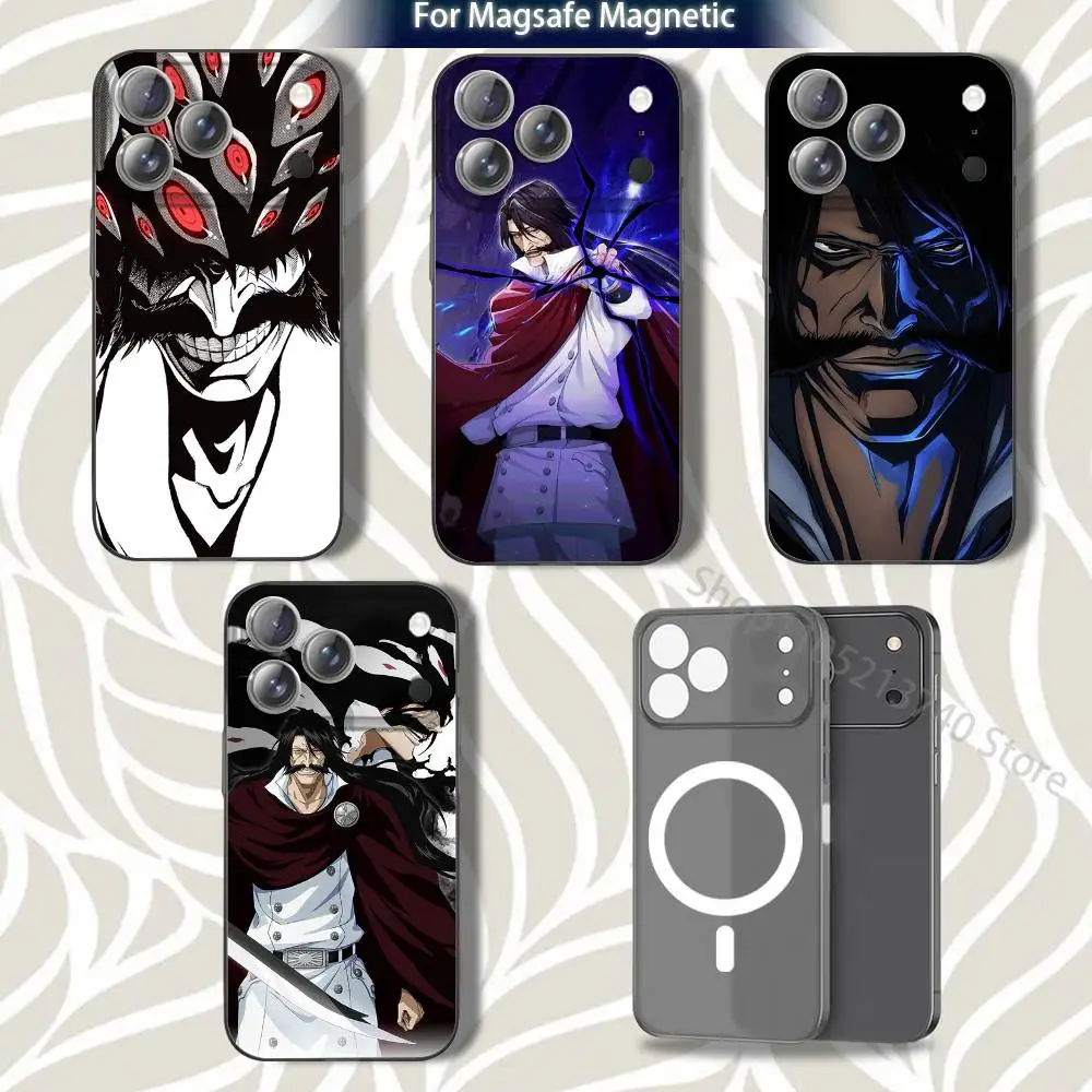 

Y-YhwachS Quincy King Phone Case For iPhone 16,14,11,17,13,15,12,Air,Plus,Pro,Max,E,Mini Frosted for MagSafe Magnetic Grey