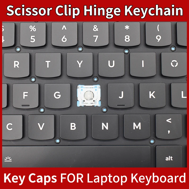 Replacement For LENOVO Legion Y7000P R9000P Y7000 R9000 IRX10/AHP10/ADR10 2025 Layout Backlit Keyboard Keycap Hinge image 6