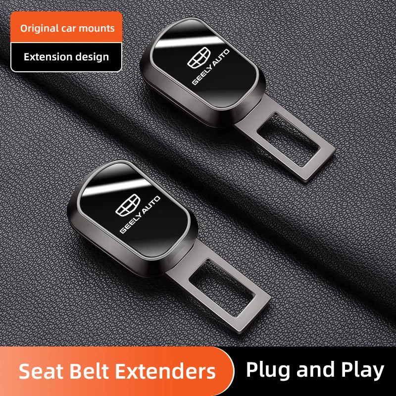 Cinto de segurança do carro estender liga prendedor cinta de segurança fivela extensor acessórios para geely atlas coolray emgrand x7 gt tugella prefa
