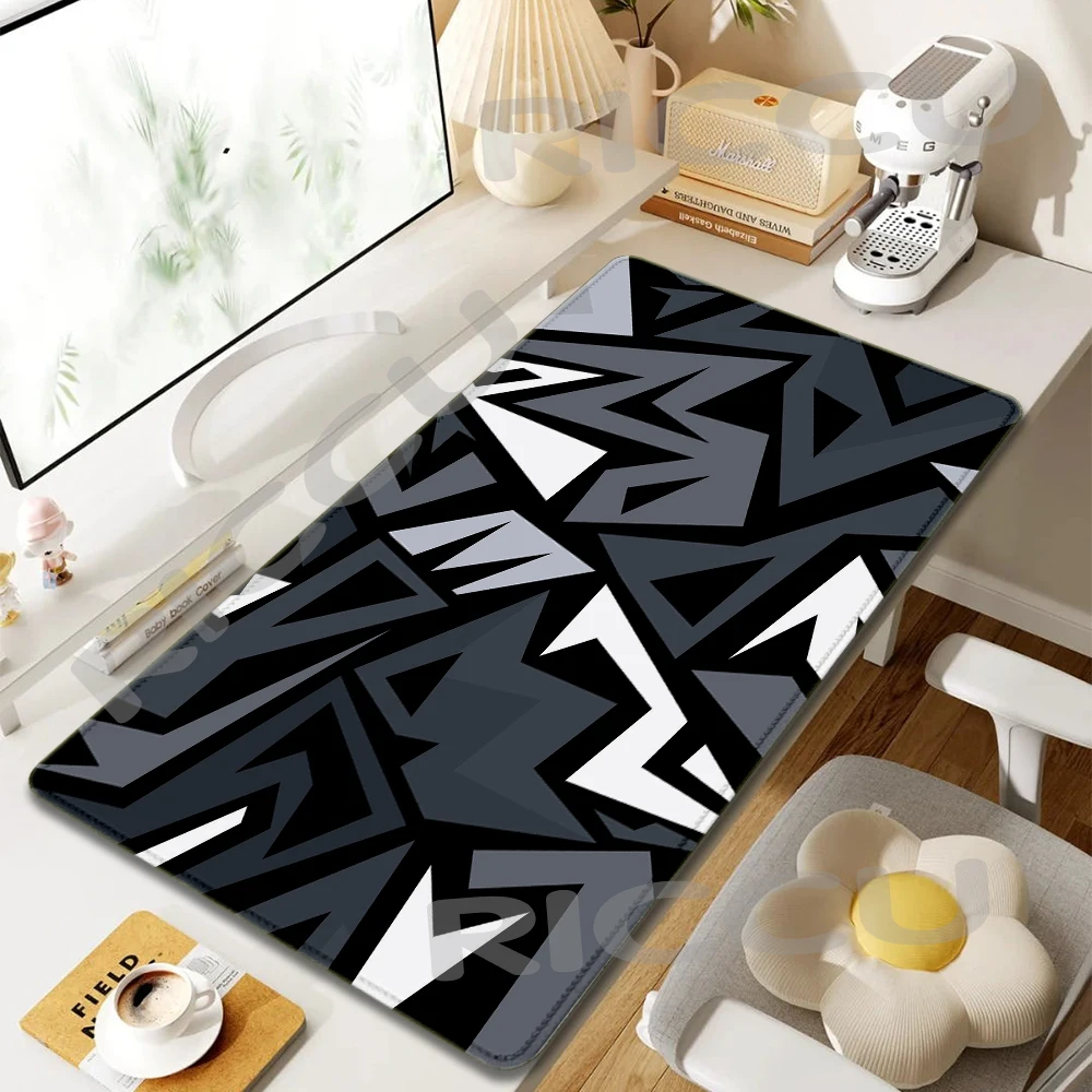 

PC 400X900MM Mechanical texture Non-slip Lockedge Student Gaming Thickened Large Writing Mat Non-slip Cushion Mouse Pad Carpet
