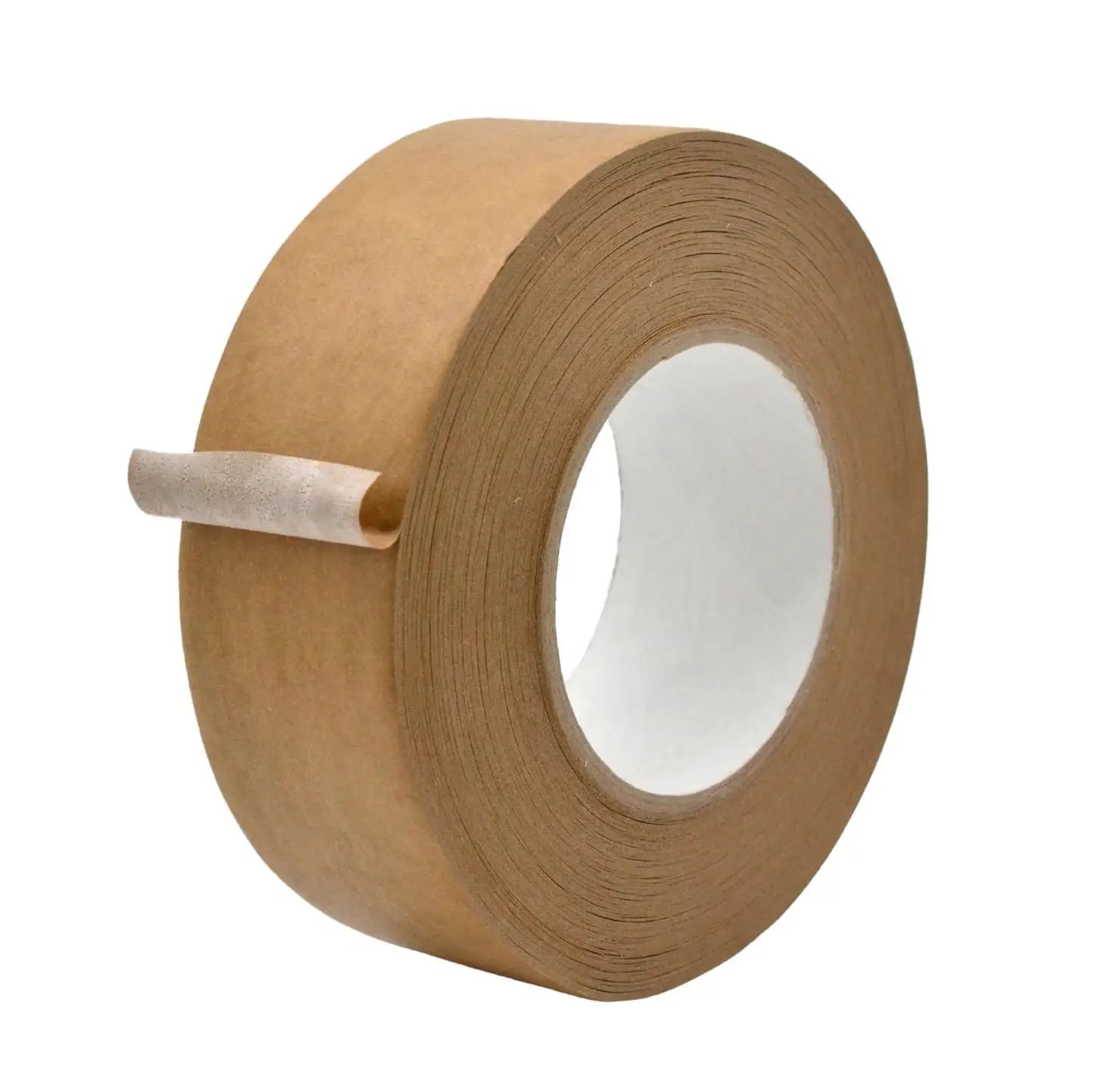 

Reinforced Kraft Paper Packing Tape - Eco-Friendly Brown Tape for Secure Sealing – 2 inch x 180 Feet - Strong Adhesive