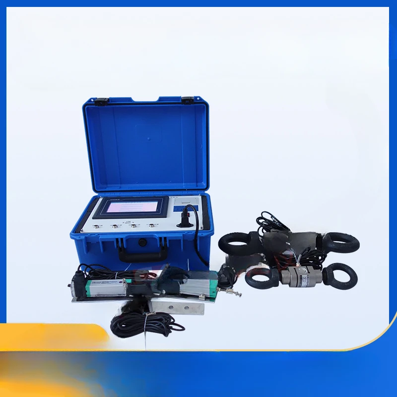 Pole load deflection tester Cement pole displacement measurement Ring concrete mechanical property dynamometer