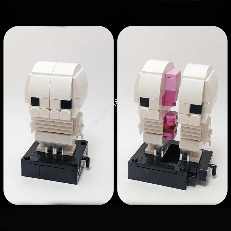 

149 шт. MOC Анатомия BrickHead Brickheadz Строительные блоки Рождественский подарок Платформа командной работы Обучение физической координации