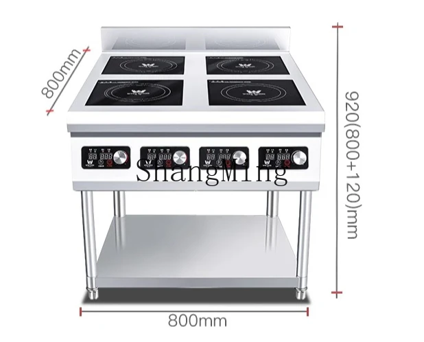 ZYY commercial induction cooker 3500W multi-head high-power electric ceramic cooker stove