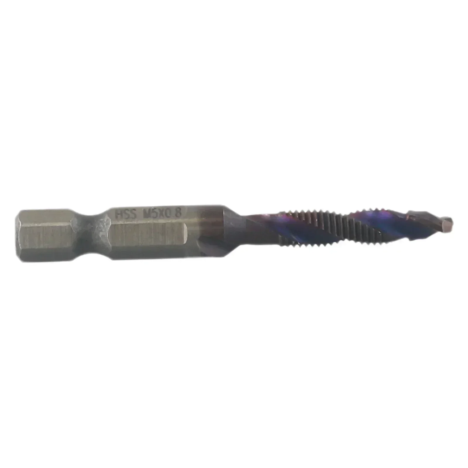 1x Tapboor Hex Shank HSS Schroef Bit Schroef Machine Compound Tap M3-M10 HSS Schroefdraad Bit Schroef Machine Compound Tap