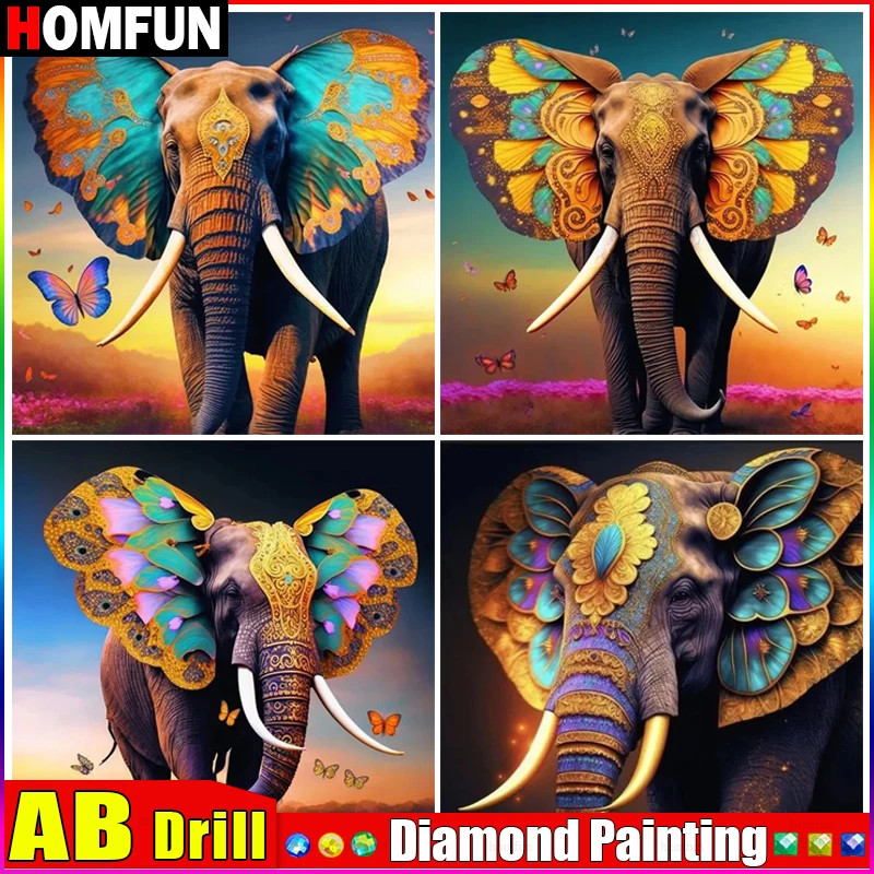 HOMFUN AB Diamond Painting 