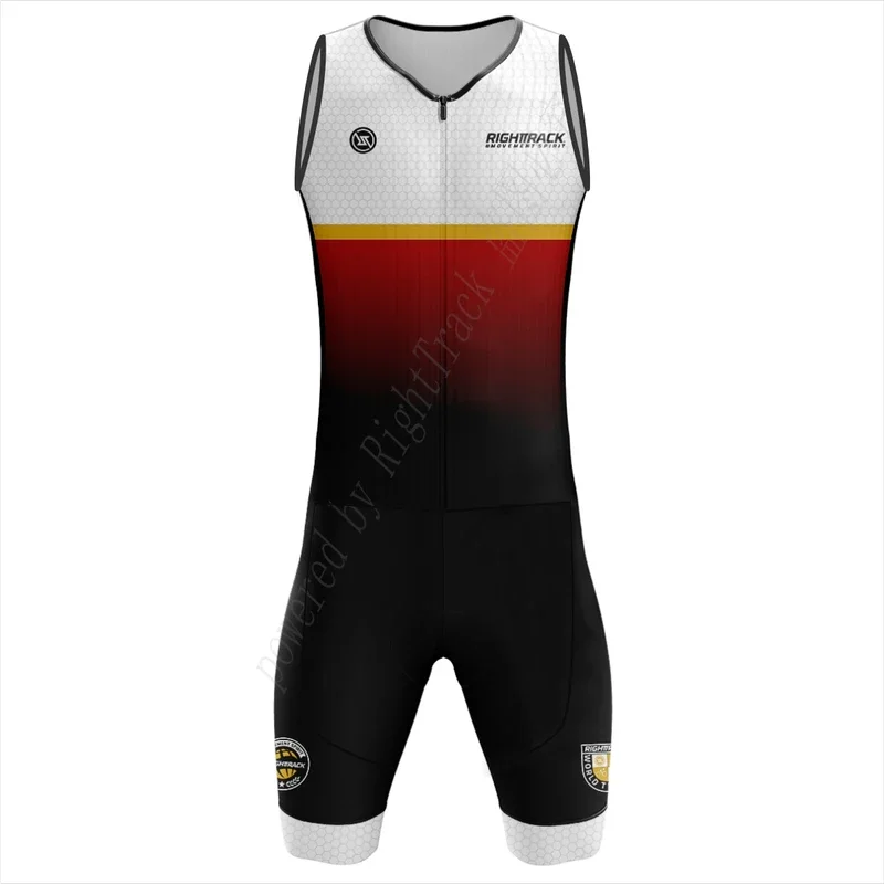 

ProRaces Triathlon Trisuit Sleeveless Training Clothing Colorful Skinsuit RIGHTTRACK Swimming Cycling Running Skating Apparel