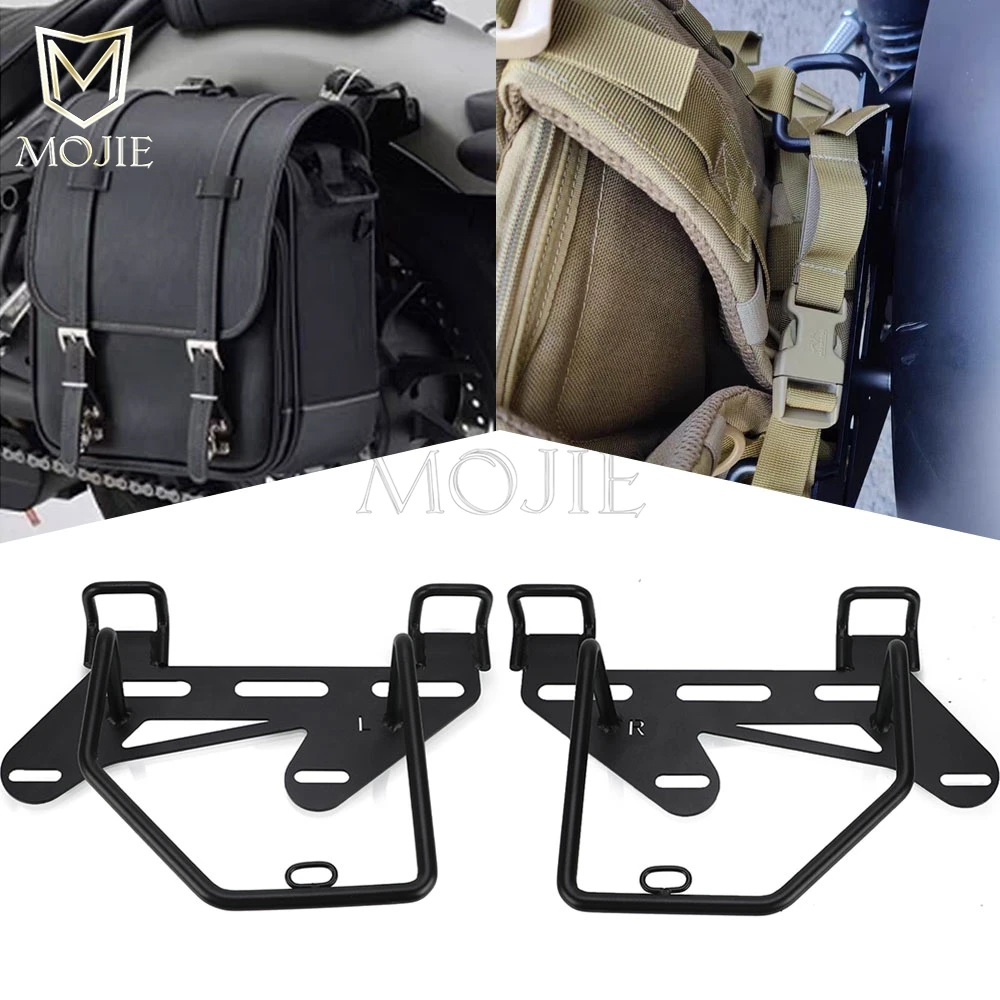 Motorcycle Saddlebag Brackets Kits FOR HONDA CMX250 CMX300 CMX500 Rebel 250 300 500 2016 2017 2018 2019 2020 2021 2022 2023 2024