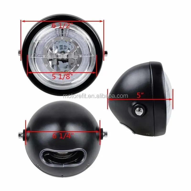 2019 new Motorcycle Headlight Retro 6.5