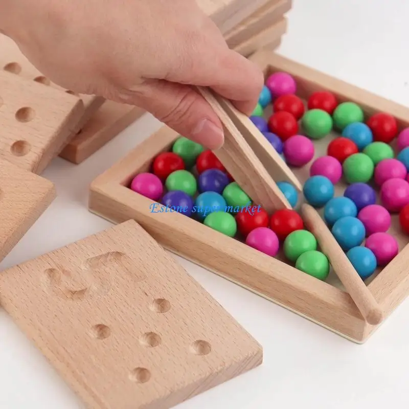 090B Set da gioco educativi a bordo occupato sensoriale Formazione sulla coordinazione occhio-mano per bambini