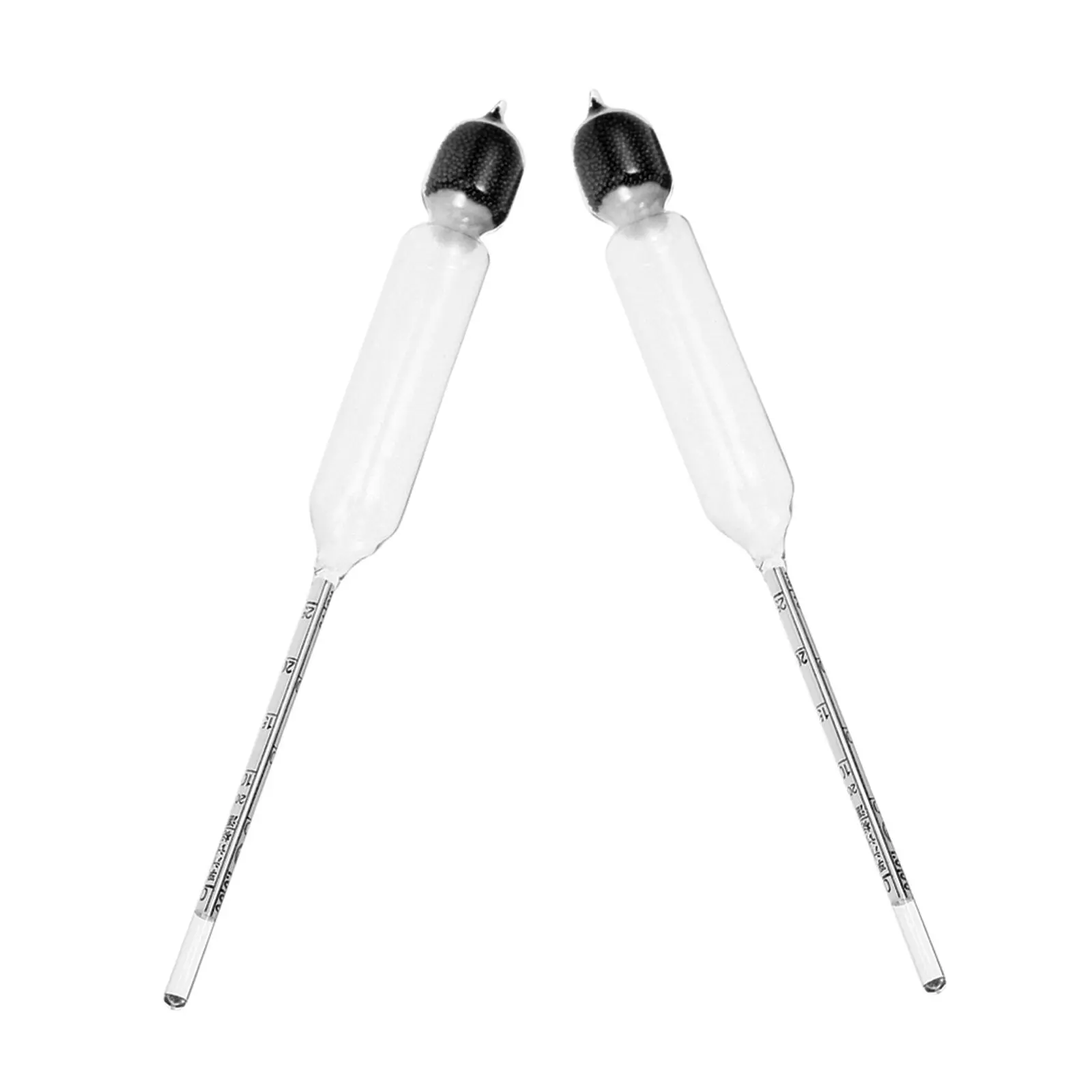 2pcs Hydrometer for Milk Density Measurement – Glass Lactometer for Cow, Goat Milk Testing in Dairy Farm & Kitchen
