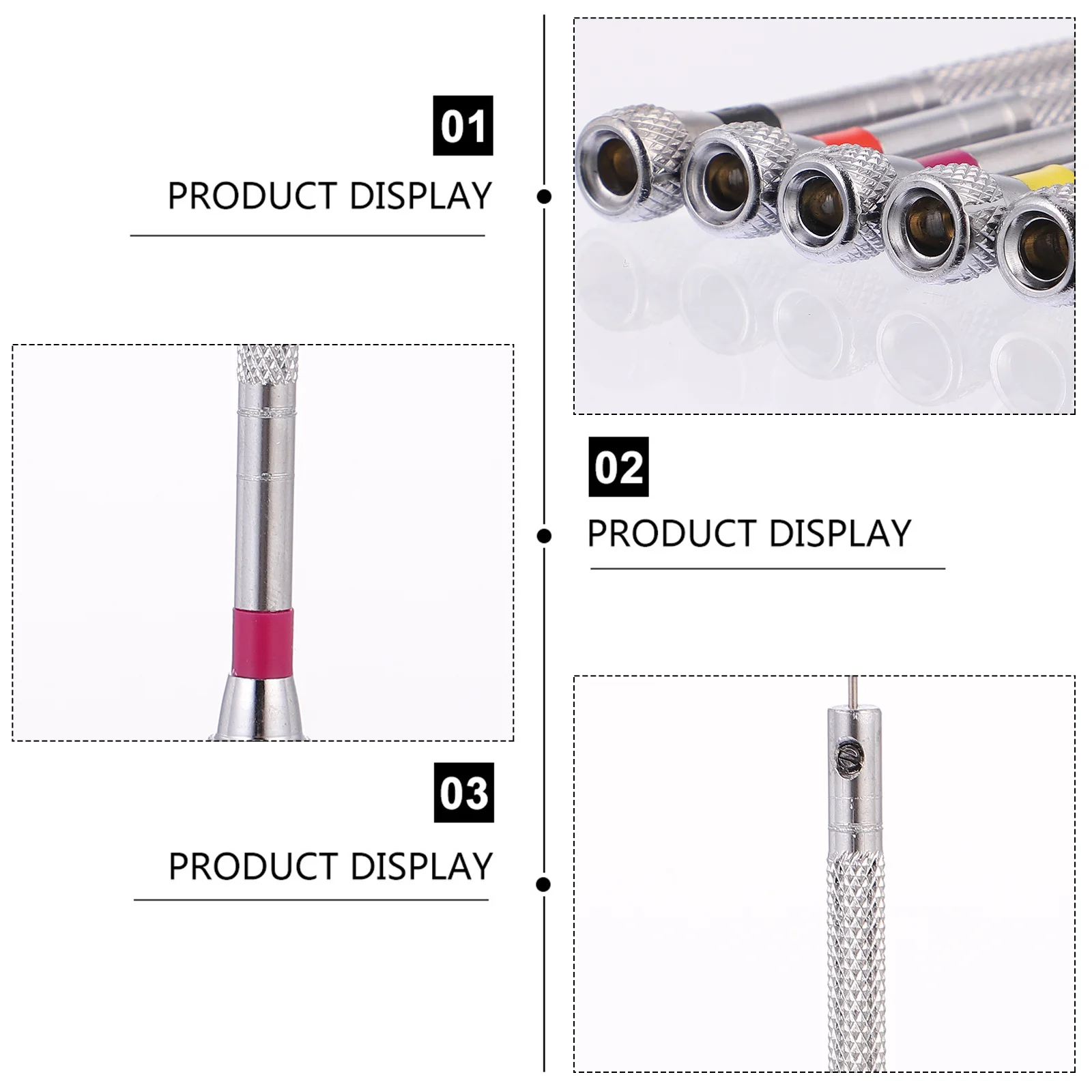 

5Pcs Mini Precision Screwdriver Set Portable Micro Repair Tool Kit for Electronics Watches Computers Cameras Household Fixing