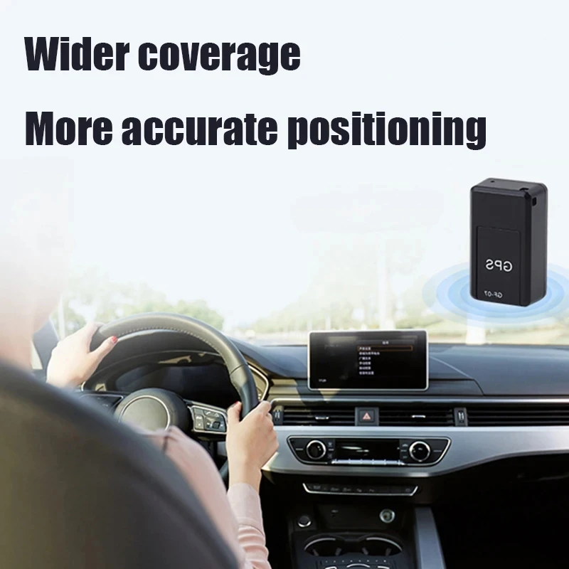 GF07 Magnetic Mini Car Tracker GPS Real TimeTracking Locator Device Magnetic GPS TrackerReal-time Vehicle Locator Pet Tracker