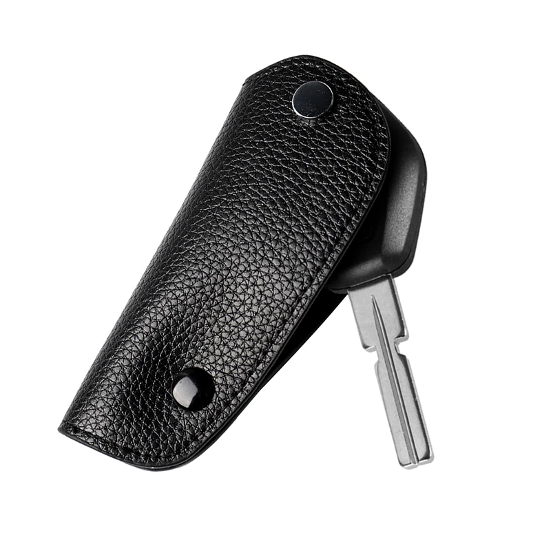 Car Key Cover Case for BMW E46 E39 E90 E60 E53 E36 E92 E65 E38 E63 E64 Litchi Synthetic Leather Protective for BMW Accessory