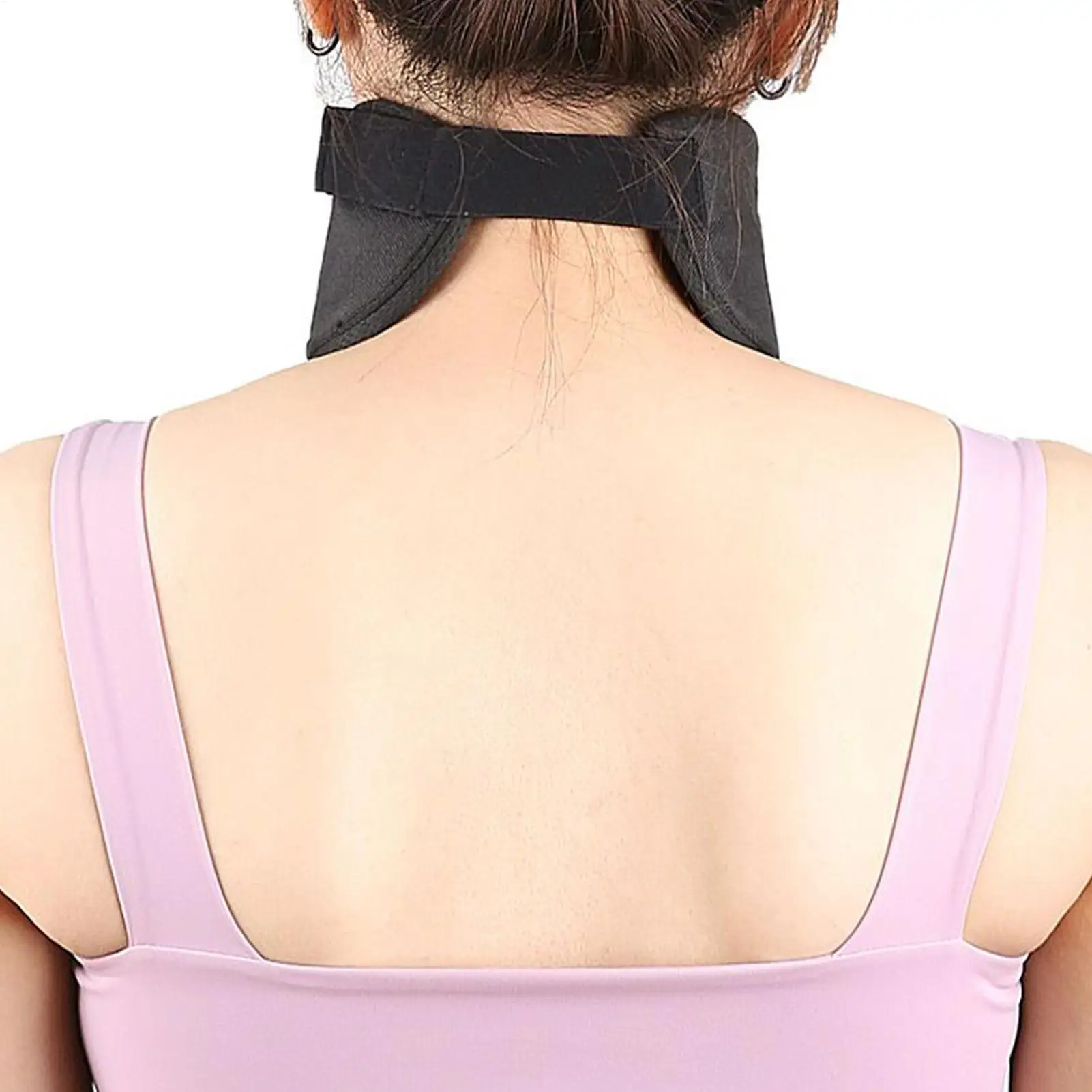 Protector de cuello para Hockey, equipo de protección deportivo ajustable que absorbe los golpes, Protector de cuello de Hockey suave para jóvenes, adolescentes y adultos