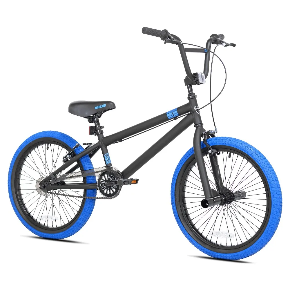 

2024 New 20 in. Dread Boy's BMX Child Bike, Blue and Black