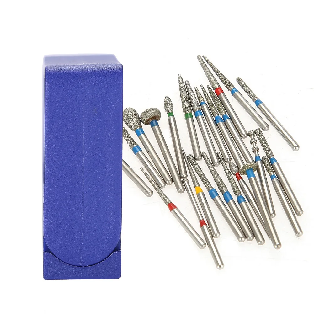 5 Holes Dentist Endo File Drill Stand Holder Dispenser 4Pcs Oral Endodontic Root Canal Polish Burs Endo Organizer Box Dentistry