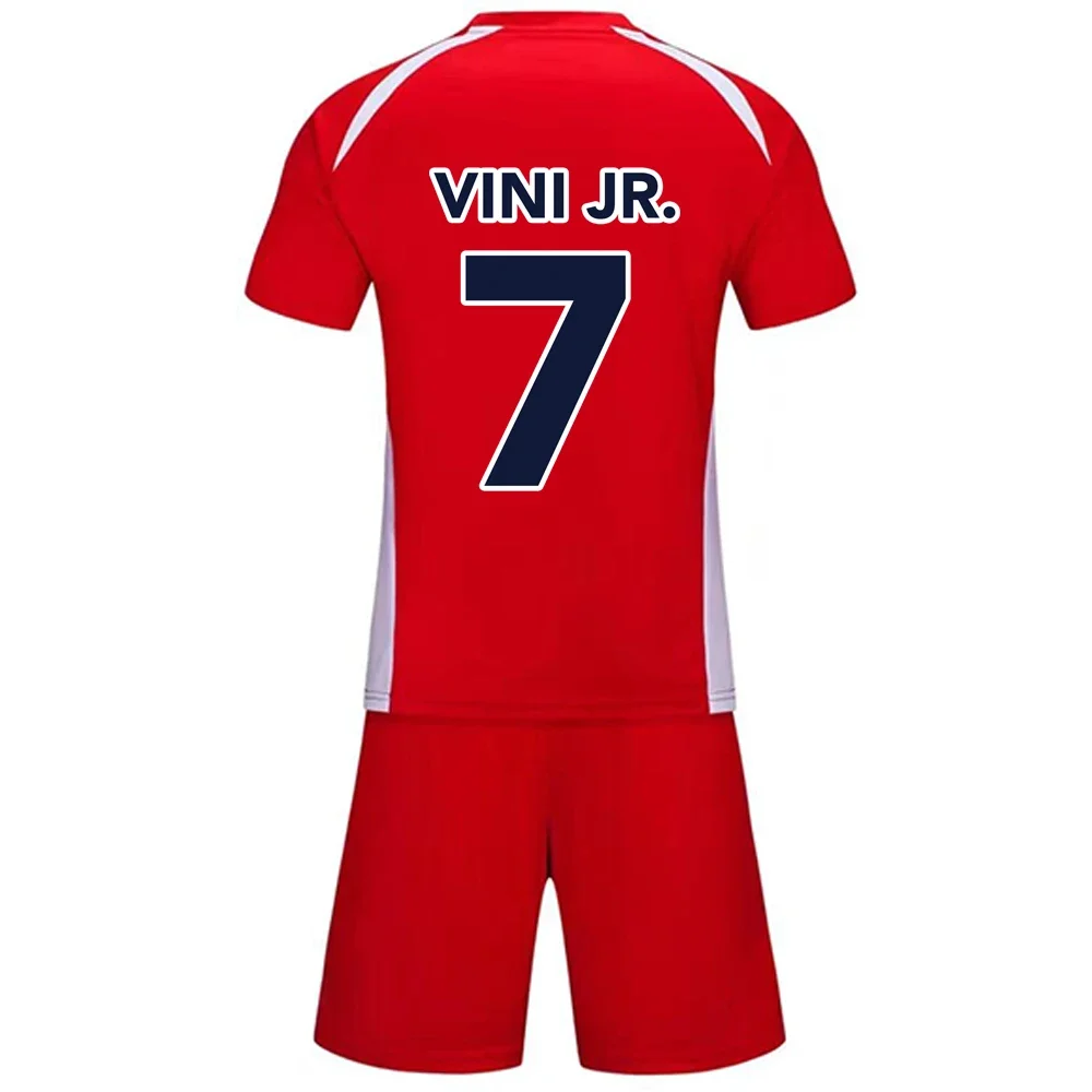 Tuta sportiva per bambini boy girl Football Fans shirt Training wear games Shirt Kids set basket Jersey Kit