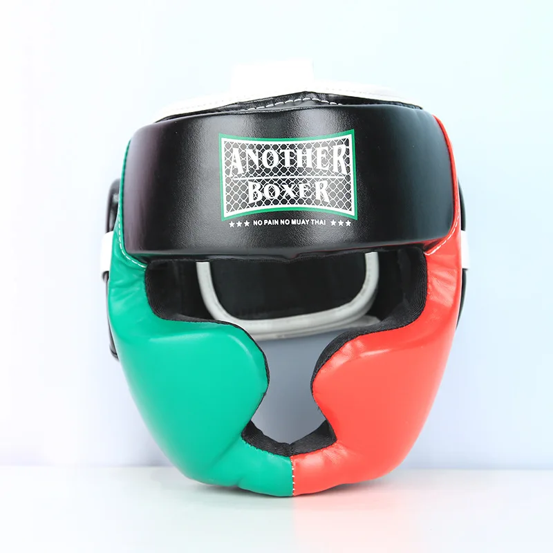 

Professional Mma Fighting Boxing Helmet Thickened Eva Sanda Muay Thai Head Guard Taekwondo Boxing Training Accessories