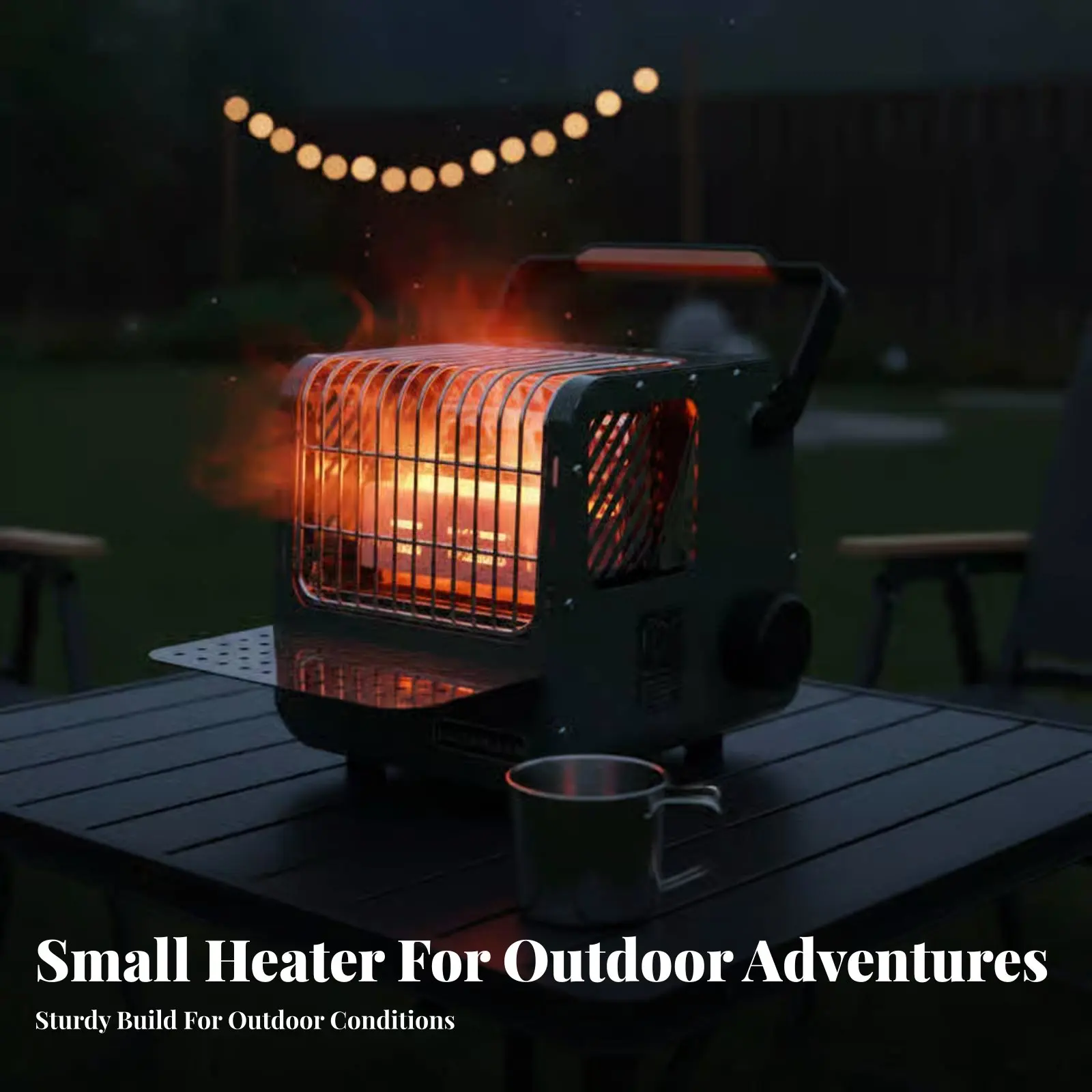 

Мини-кассетный обогреватель, портативный уличный обогреватель, легкий, для кемпинга, случайный цвет