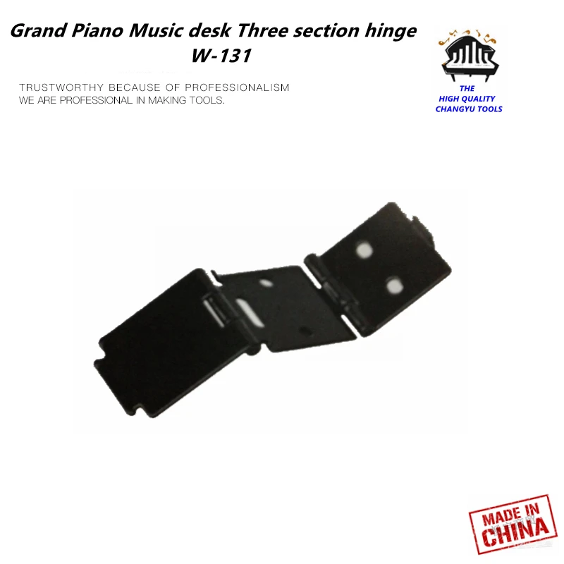 Piano tuning tools accessories high quality Grand Piano Music desk Three section hinge W-131 Piano repair tool parts