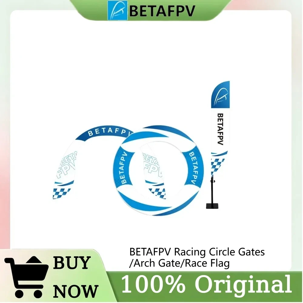 BetaFPV FPV Racing Obstacle Kit, 5/10/20 Packs Circle Arch Gates & Flags for Drone Training, Indoor Outdoor Practice Props