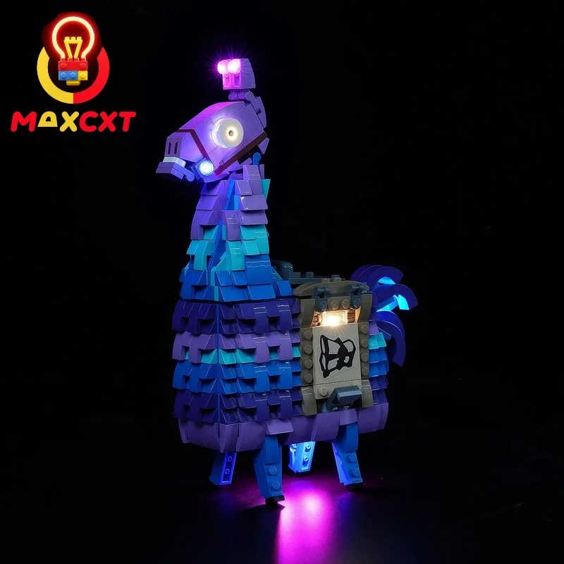 

MAXCXT LED Light Set For LEGO 77071 Fortnite Supply Llama DIY Decorative Lamp Not Include Building Blocks ﻿