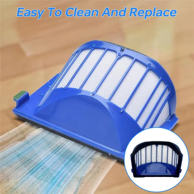 مجموعة ملحقات A74G لسلسلة Irobot Roomba 600، 614، 675، 692، 694 و500 Series 595 585 564 مجموعة مرشحات الفرشاة