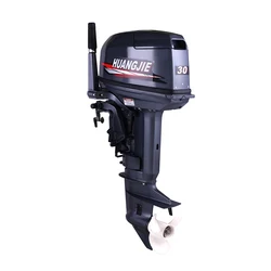 Huangjie Boat Motor 2 Stroke 30hp Boat Engine Electric Start or Manul Start Outboard Engine Outboard Motors 2 Stroke