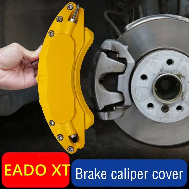 For Chana EADO XT Car Brake Caliper Cover Aluminum Metal Fit 1.6L 2013 2015 2016 2018 2019 1.5T 2013 2015 RS 1.5T 2017