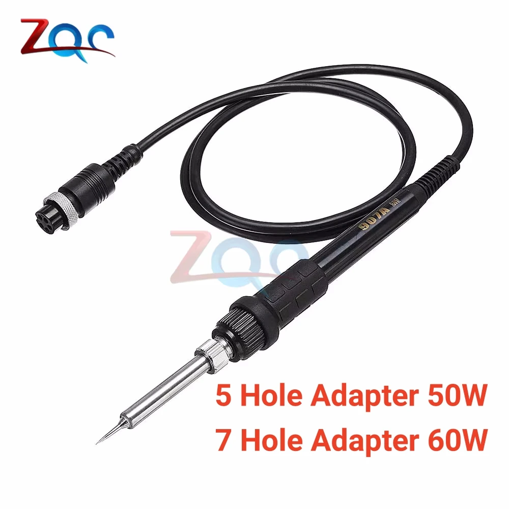 907A 936 Soldering Iron 5 Hole / 7 Hole Electric Welding Iron Hot Gun 50W 60W 24V for Repair Tool