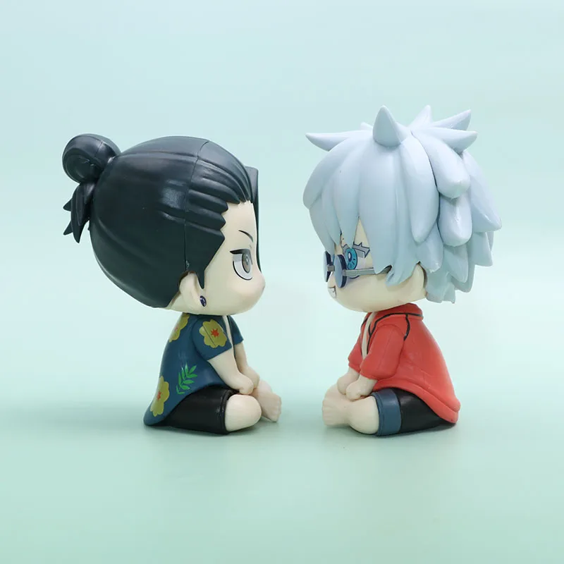 ฟิกเกอร์จูจุตสึไคเซ็น ขนาด 10 ซม. ชุด 2 ตัว โกโจ ซาโตรุ เกโตะ ซุงุรุ งานแฮนด์เมด ของสะสมตกแต่งโต๊ะทำงาน ของขวัญ